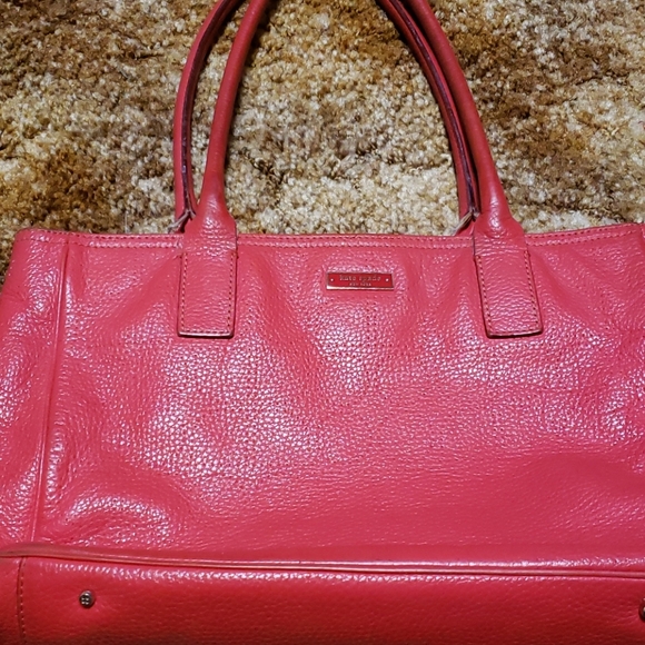 Kate Spade Red Handbag - Picture 1 of 5